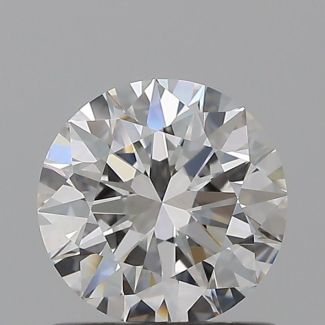 0.8 Carat Round E VVS2 EX GIA Natural Diamond