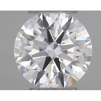 0.26 Carat Round D VVS1 EX GIA Natural Diamond