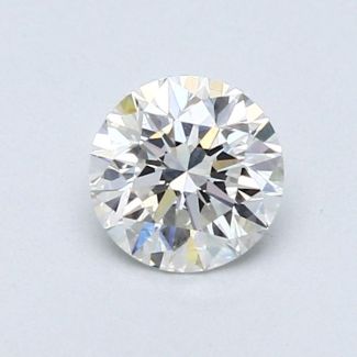 0.59 Carat Round H VS2 VG GIA Natural Diamond