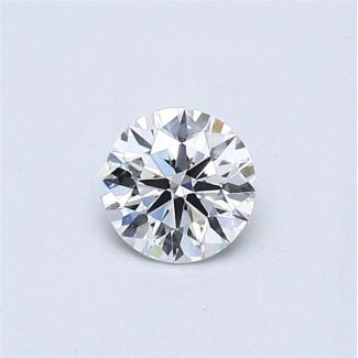 0.30 Carat Round E IF EX GIA Natural Diamond