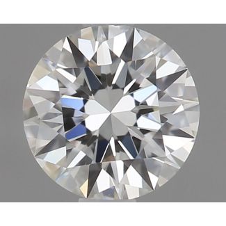 0.33 Carat Round G VVS1 EX GIA Natural Diamond