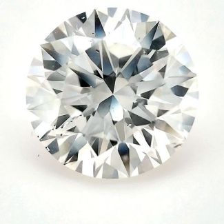 3.07 Carat Round H SI2 EX GIA Natural Diamond