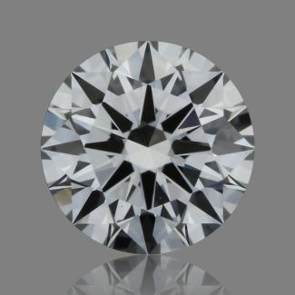 0.41 Carat Round I VS1 EX GIA Natural Diamond