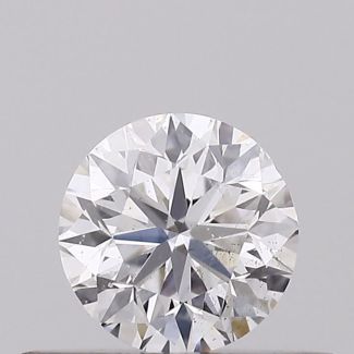 0.3 Carat Round D SI2 VG GD GIA Natural Diamond