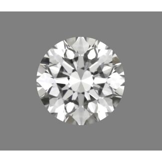 0.29 Carat Round H VVS1 EX GIA Natural Diamond