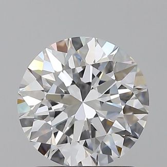 1.57 Carat Round D IF EX HRD Natural Diamond