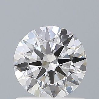 0.73 Carat Round F IF EX GIA Natural Diamond