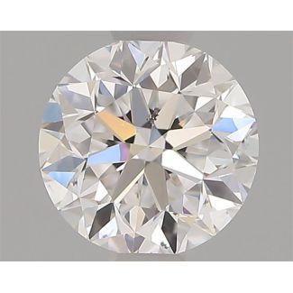 0.70 Carat Round E SI1 GD EX VG GIA Natural Diamond