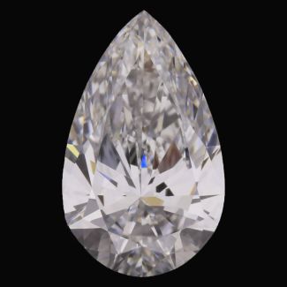 0.41 Carat Pear E IF - EX VG GIA Natural Diamond