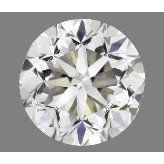 0.70 Carat Round I VS1 GD EX IGI Natural Diamond