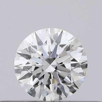 0.23 Carat Round H SI1 EX GIA Natural Diamond