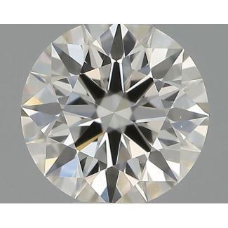 0.32 Carat Round G VS1 EX IGI Natural Diamond