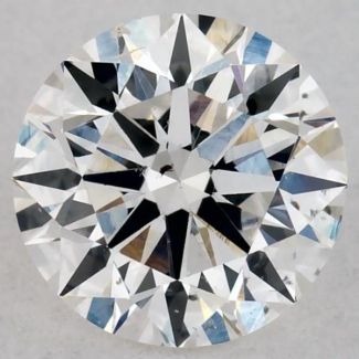 0.5 Carat Round E SI1 EX GIA Natural Diamond