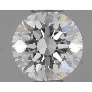 0.40 Carat Round G VVS2 VG EX GIA Natural Diamond