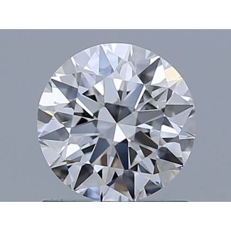 1.0 Carat Round E VVS1 EX GIA Natural Diamond