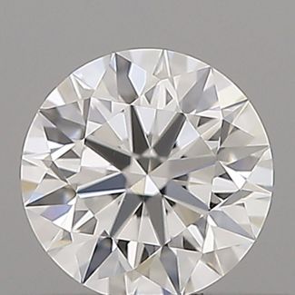 0.37 Carat Round D VVS1 EX GIA Natural Diamond