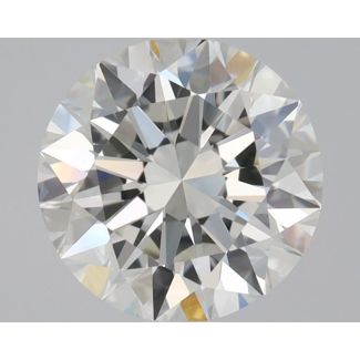 1.0 Carat Round I VVS1 EX GIA Natural Diamond