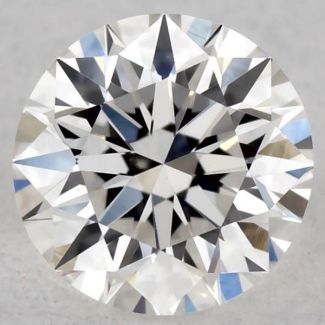 0.23 Carat Round E VVS2 EX VG GIA Natural Diamond