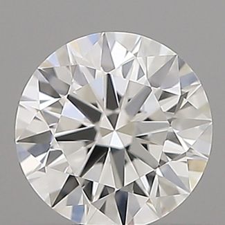 0.34 Carat Round F VVS1 EX GIA Natural Diamond