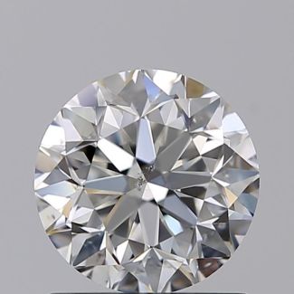 1.01 Carat Round E SI1 GD EX GIA Natural Diamond