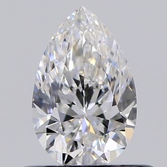 0.50 Carat Pear F VS1 - EX GD GIA Natural Diamond