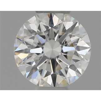 0.30 Carat Round G SI2 EX VG GIA Natural Diamond