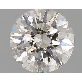 0.5 Carat Round H SI2 EX VG GIA Natural Diamond