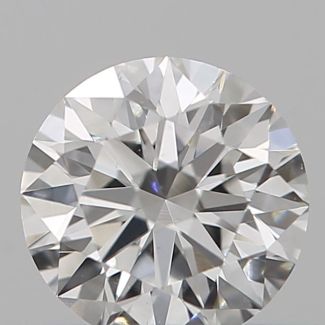 0.31 Carat Round E SI1 EX GIA Natural Diamond