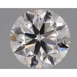 0.5 Carat Round G VVS2 VG GIA Natural Diamond