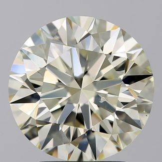 3.00 Carat Round K SI1 EX IGI Natural Diamond