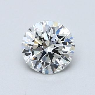 0.9 Carat Round G VS2 EX GIA Natural Diamond