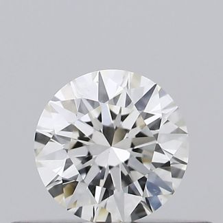 0.26 Carat Round H VS2 EX GIA Natural Diamond