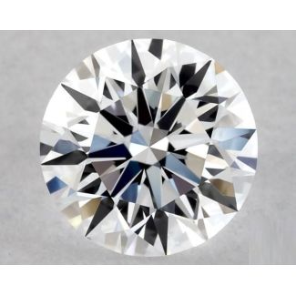 0.5 Carat Round D VVS2 VG EX GIA Natural Diamond