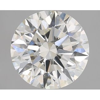 2.02 Carat Round I SI1 EX GIA Natural Diamond