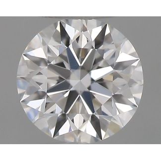 0.24 Carat Round E IF EX GIA Natural Diamond