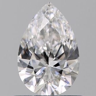 0.62 Carat Pear D VS2 - EX VG GIA Natural Diamond