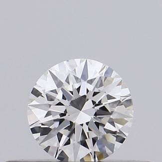 0.23 Carat Round G VVS2 EX GIA Natural Diamond