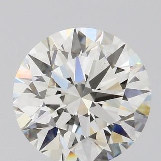 0.8 Carat Round H VVS1 EX GIA Natural Diamond