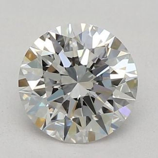 0.45 Carat Round F VVS2 EX GIA Natural Diamond