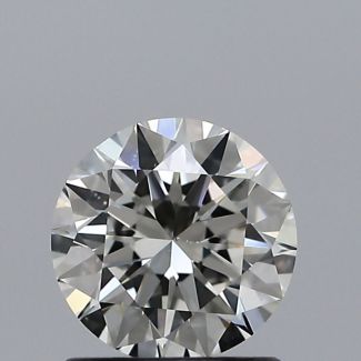 0.90 Carat Round I SI1 EX GIA Natural Diamond