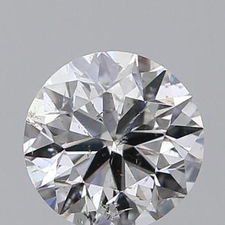 0.80 Carat Round F SI2 VG EX GIA Natural Diamond