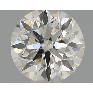 0.4 Carat Round I SI1 VG EX IGI Natural Diamond