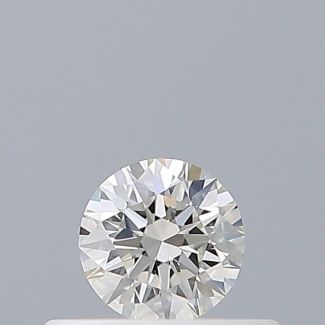 0.23 Carat Round H IF EX GIA Natural Diamond