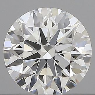 0.47 Carat Round F IF EX GIA Natural Diamond