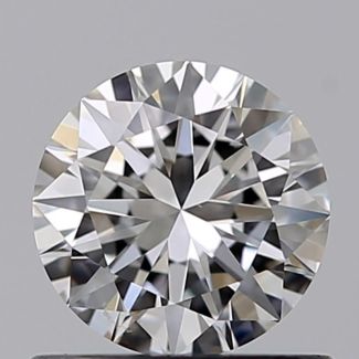 0.60 Carat Round E VS2 VG EX GIA Natural Diamond