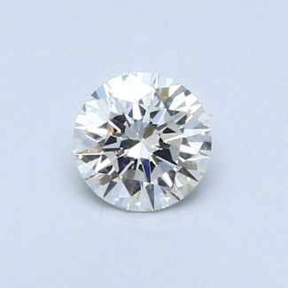 0.39 Carat Round F SI2 EX VG GIA Natural Diamond