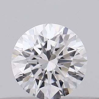 0.18 Carat Round D VS2 EX GIA Natural Diamond