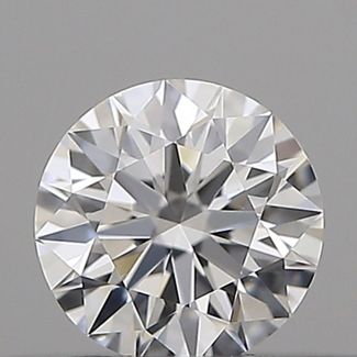 0.23 Carat Round D VVS1 EX GIA Natural Diamond