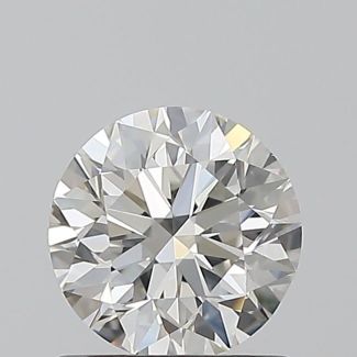 1.0 Carat Round H SI1 EX VG GIA Natural Diamond