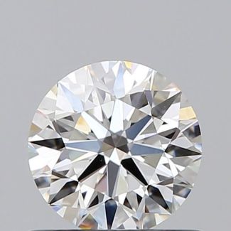 0.6 Carat Round E VVS2 EX GIA Natural Diamond